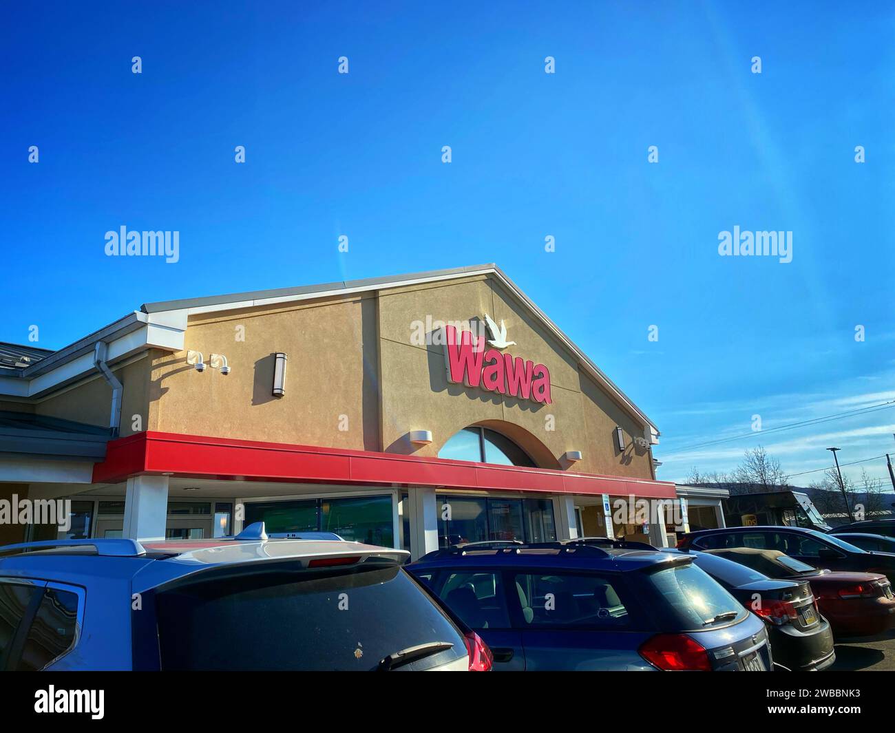 Ein Wawa-Laden außerhalb von Philadelphia, Pennsylvania Stockfoto