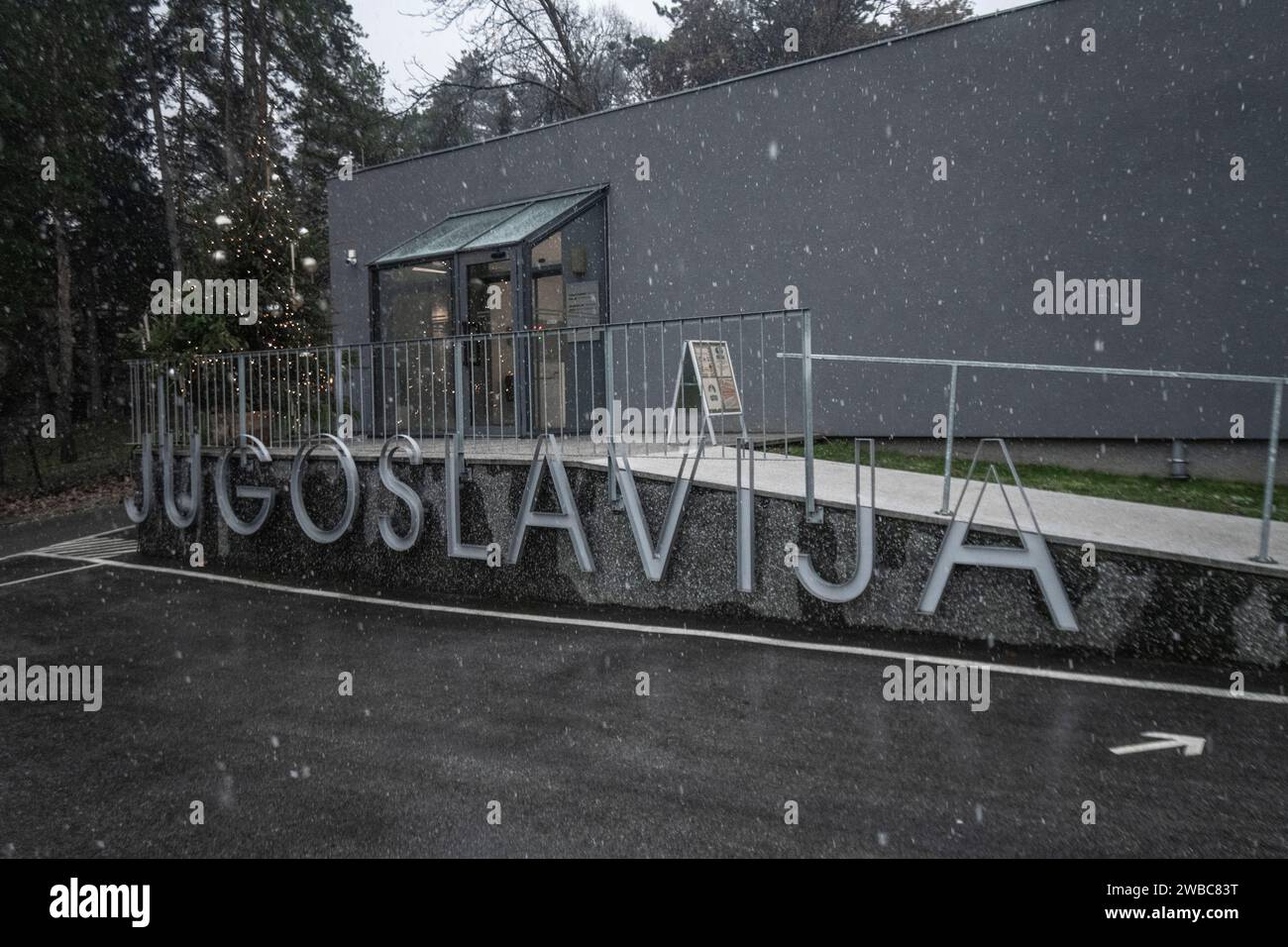 Museum von Jugoslawien. Belgrad, Serbien Stockfoto