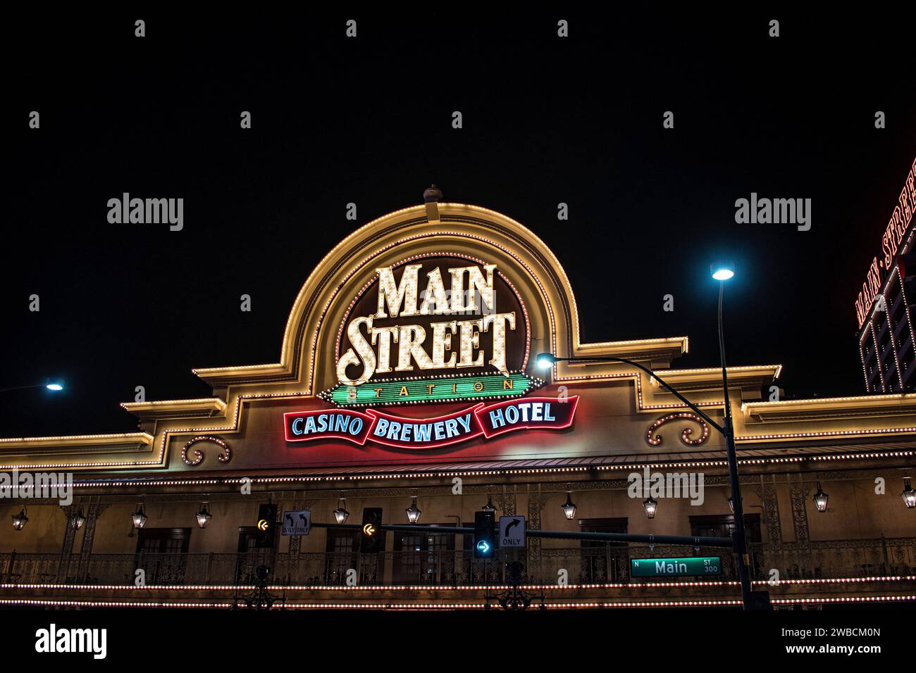 Fremont Street Experience. Downtown Las Vegas, Nevada Stockfoto