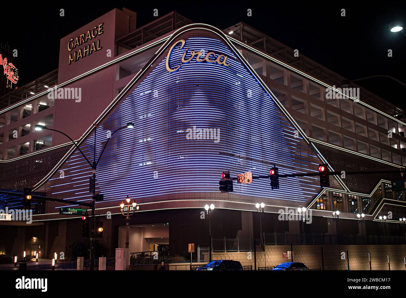 Fremont Street Experience. Downtown Las Vegas, Nevada Stockfoto