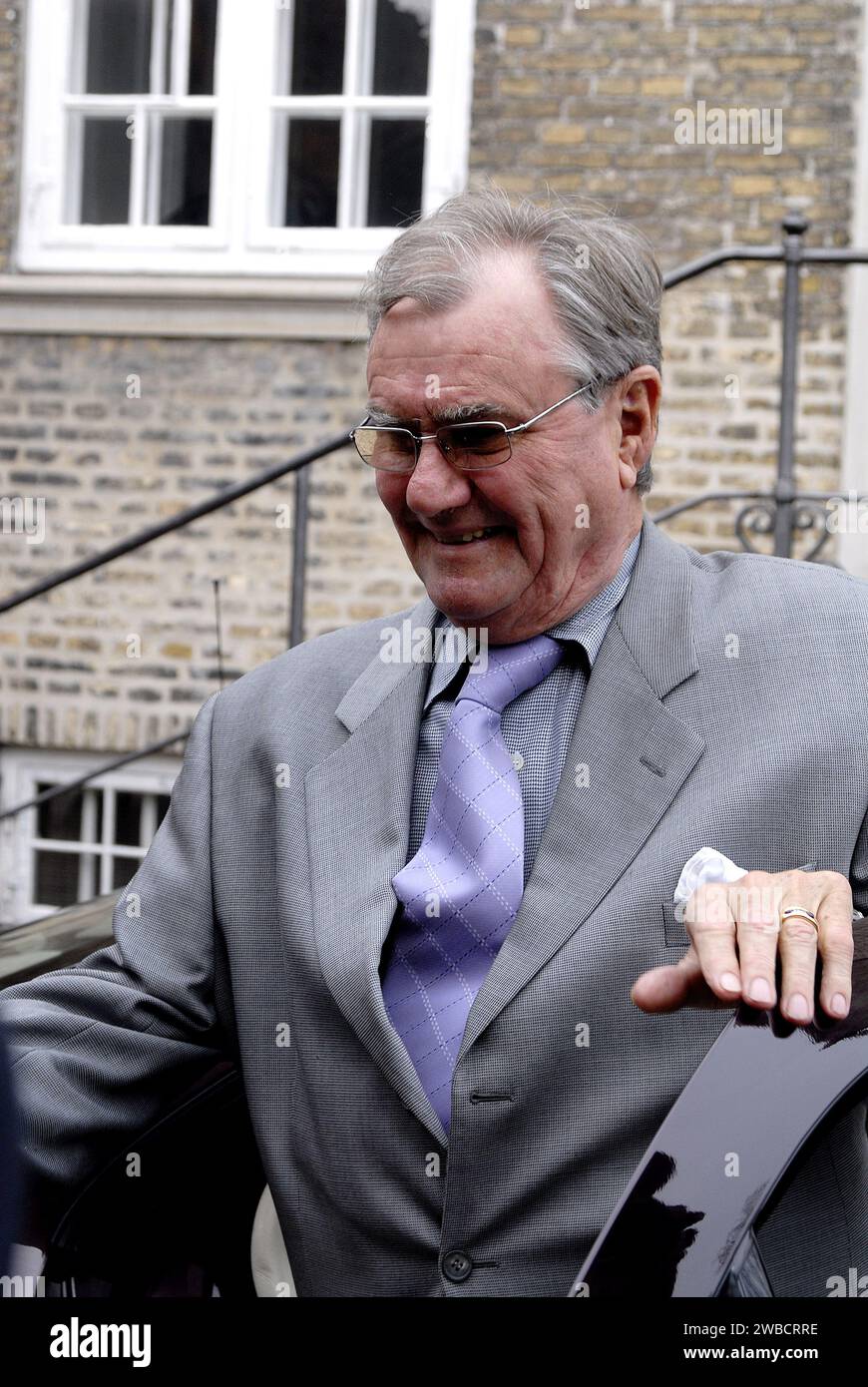 Die Königin Margrethe II. Und Prinz Henrik kommen zur Sonderausstellung