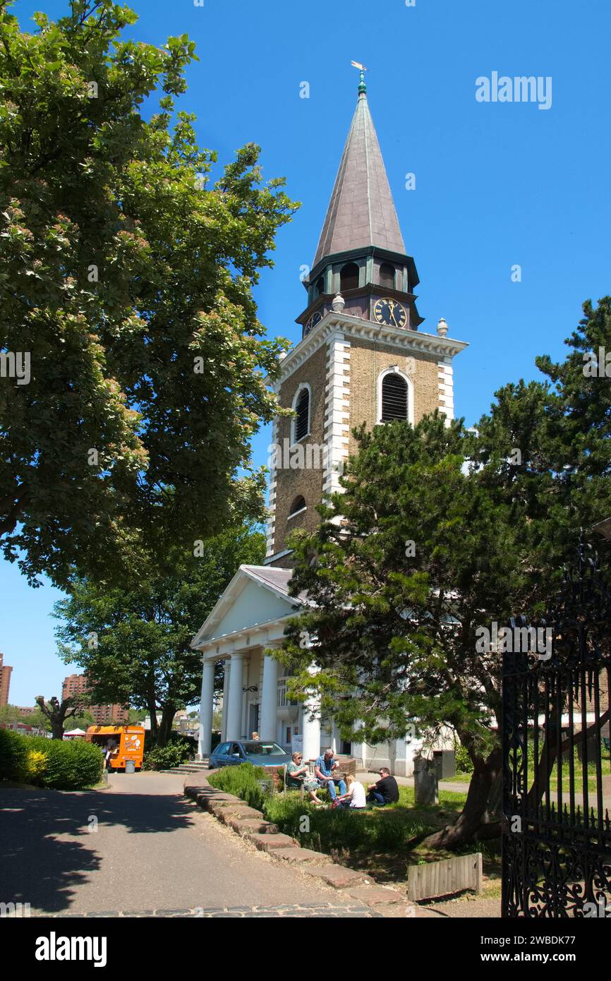 St. Marys Kirche an der Themse, Battersea, London Stockfoto
