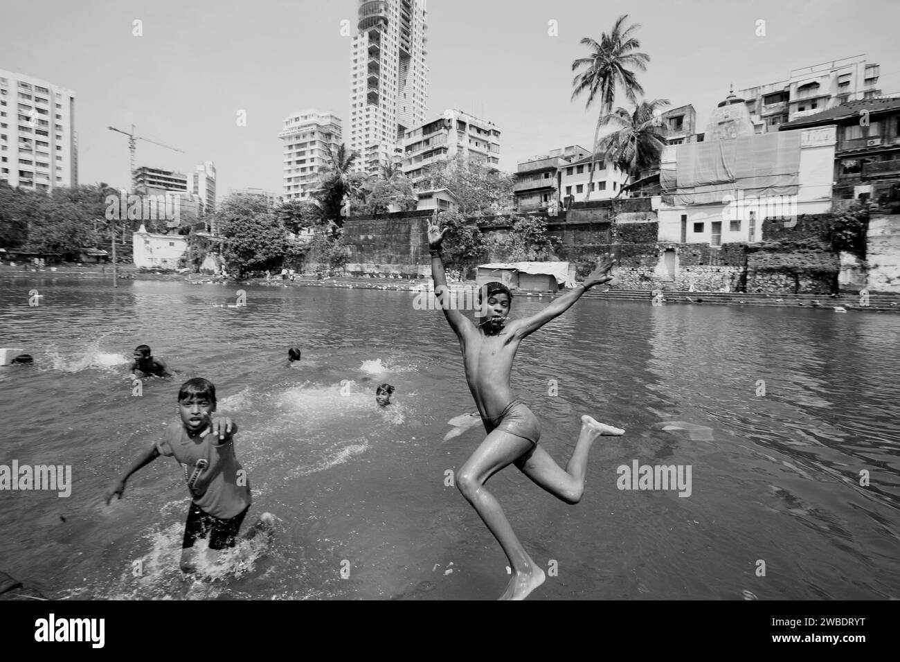 Image ©Lizenzierung an Parsons Media. 01/10/2008. London, Indien. Slum in Mumbai, Indien, September 2008 Bild von Andrew Parsons / Parsons Media Stockfoto
