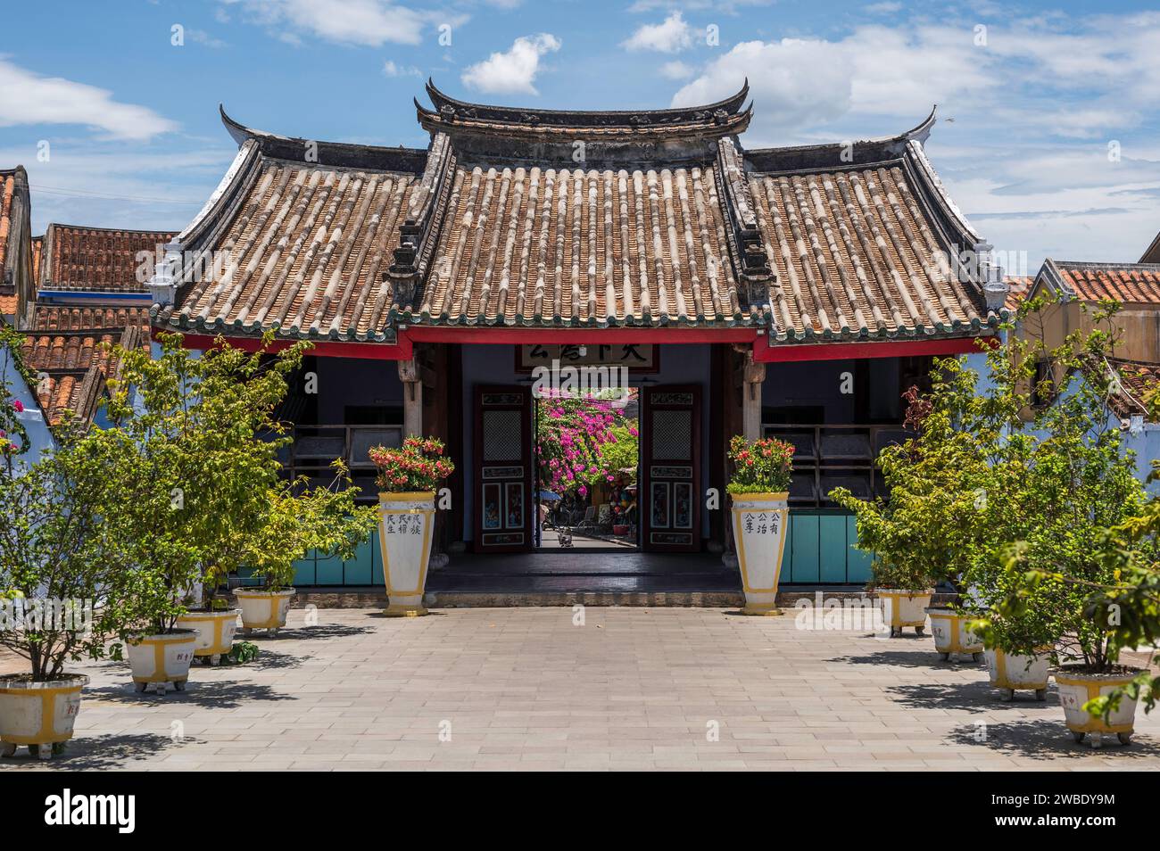 Chinesische Versammlungshalle von Hoi an. Auch bekannt als Duong Thuong Assembly Hall oder Chinese Assembly Hall, Ngu Bang Assembly Hall Stockfoto