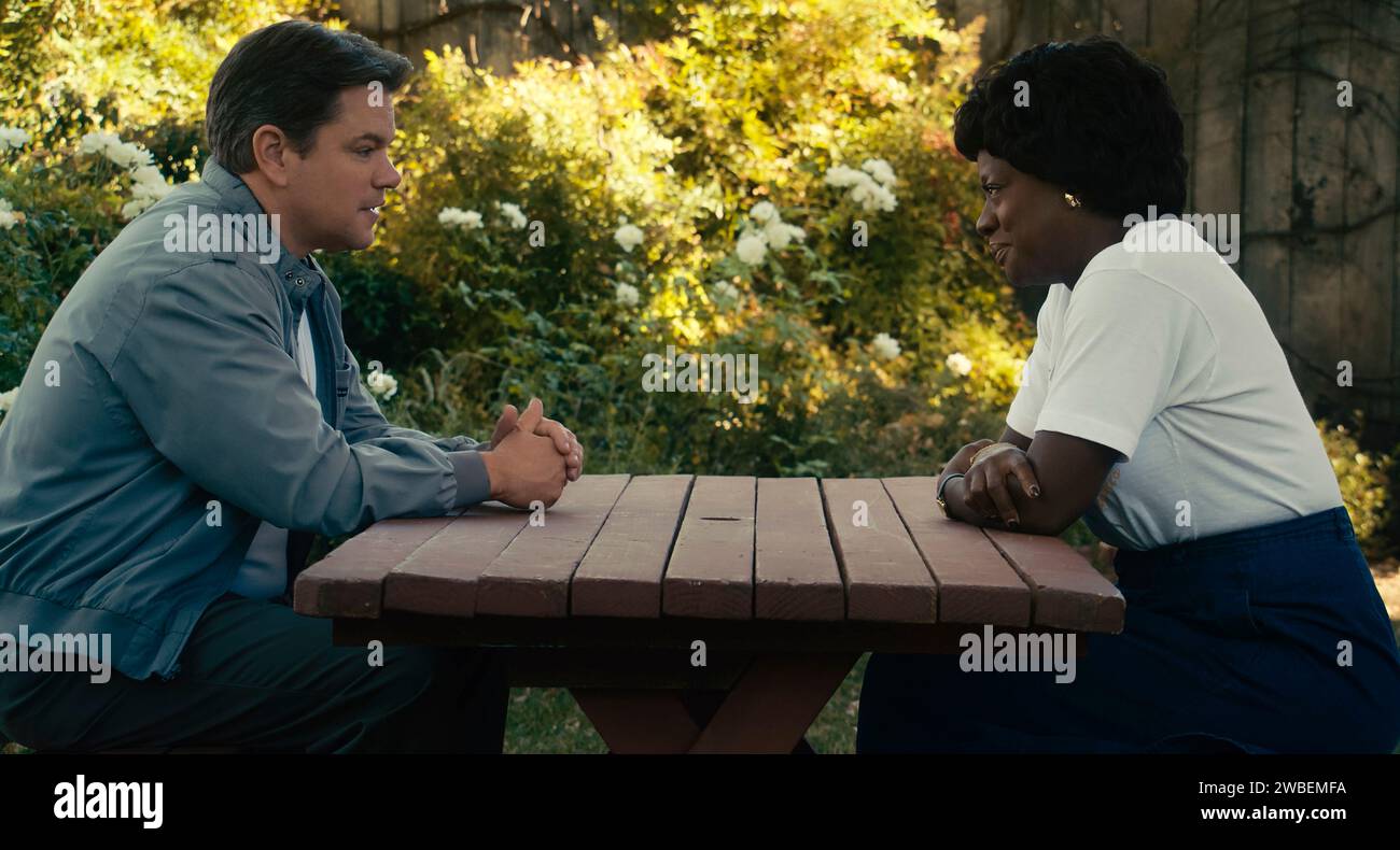 Air (2023) von Ben Affleck mit Matt Damon und Viola Davis. Werbung noch ***NUR REDAKTIONELLE VERWENDUNG***. Quelle: BFA/Amazon Studios Stockfoto