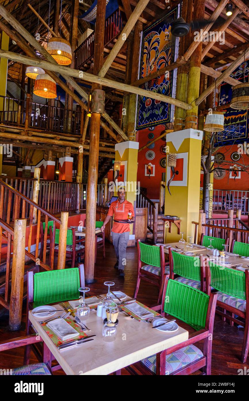 Zimbabwe, Provinz Matabeleland North, Victoria Falls, Victoria Falls Safari Club Hotel Stockfoto