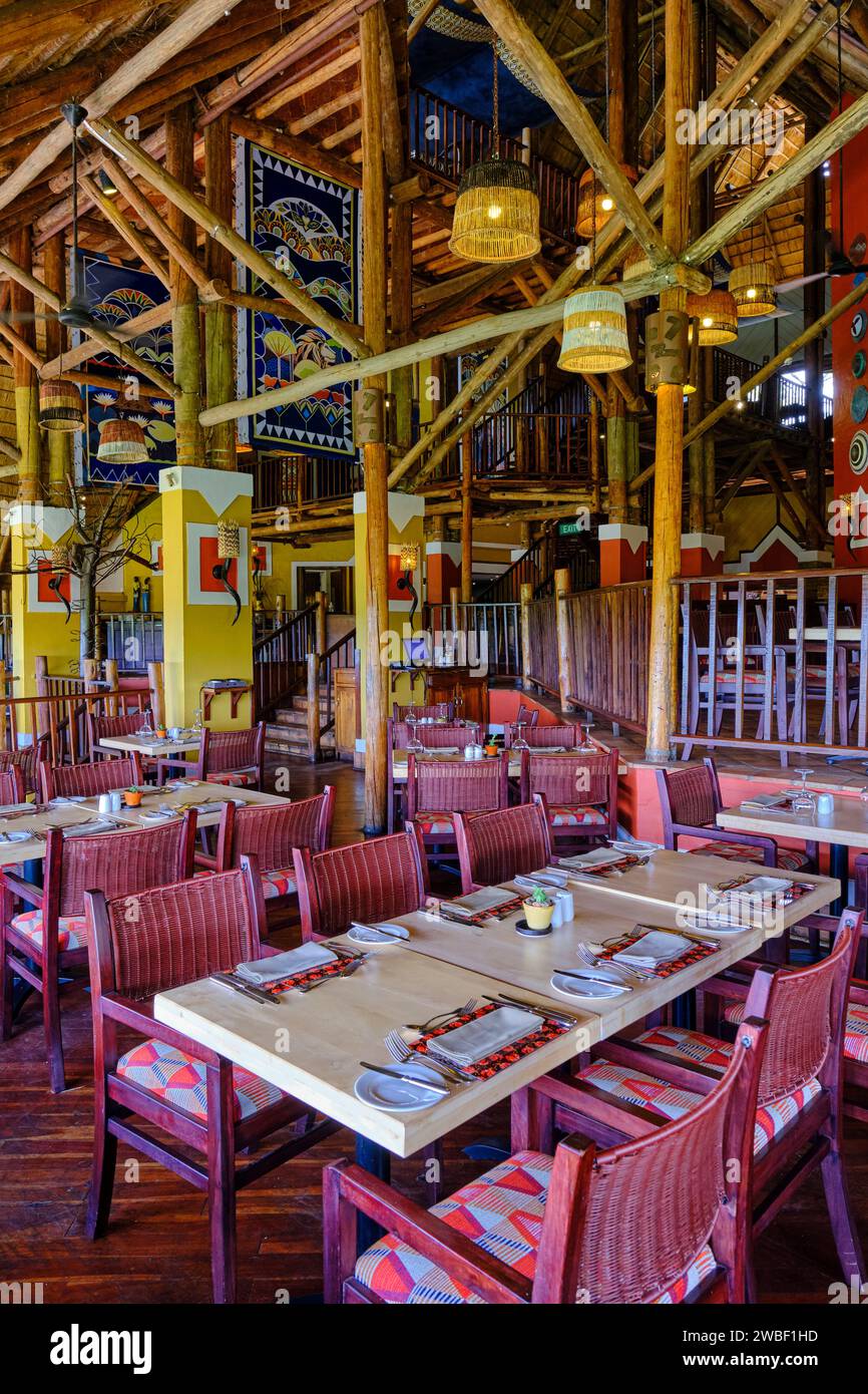 Zimbabwe, Provinz Matabeleland North, Victoria Falls, Victoria Falls Safari Club Hotel Stockfoto