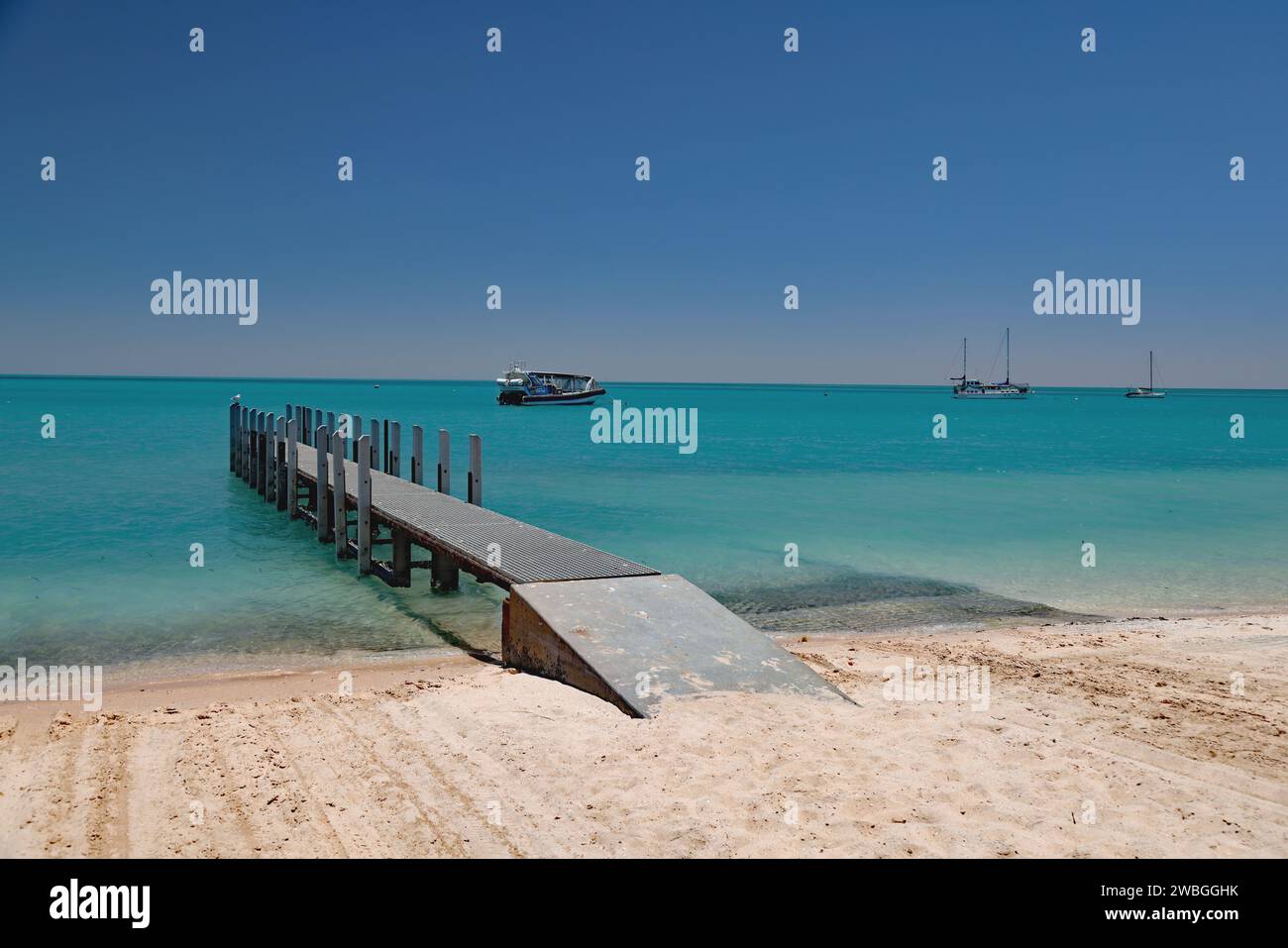 Monkey Mia, Shark Bay, Western Australia Stockfoto