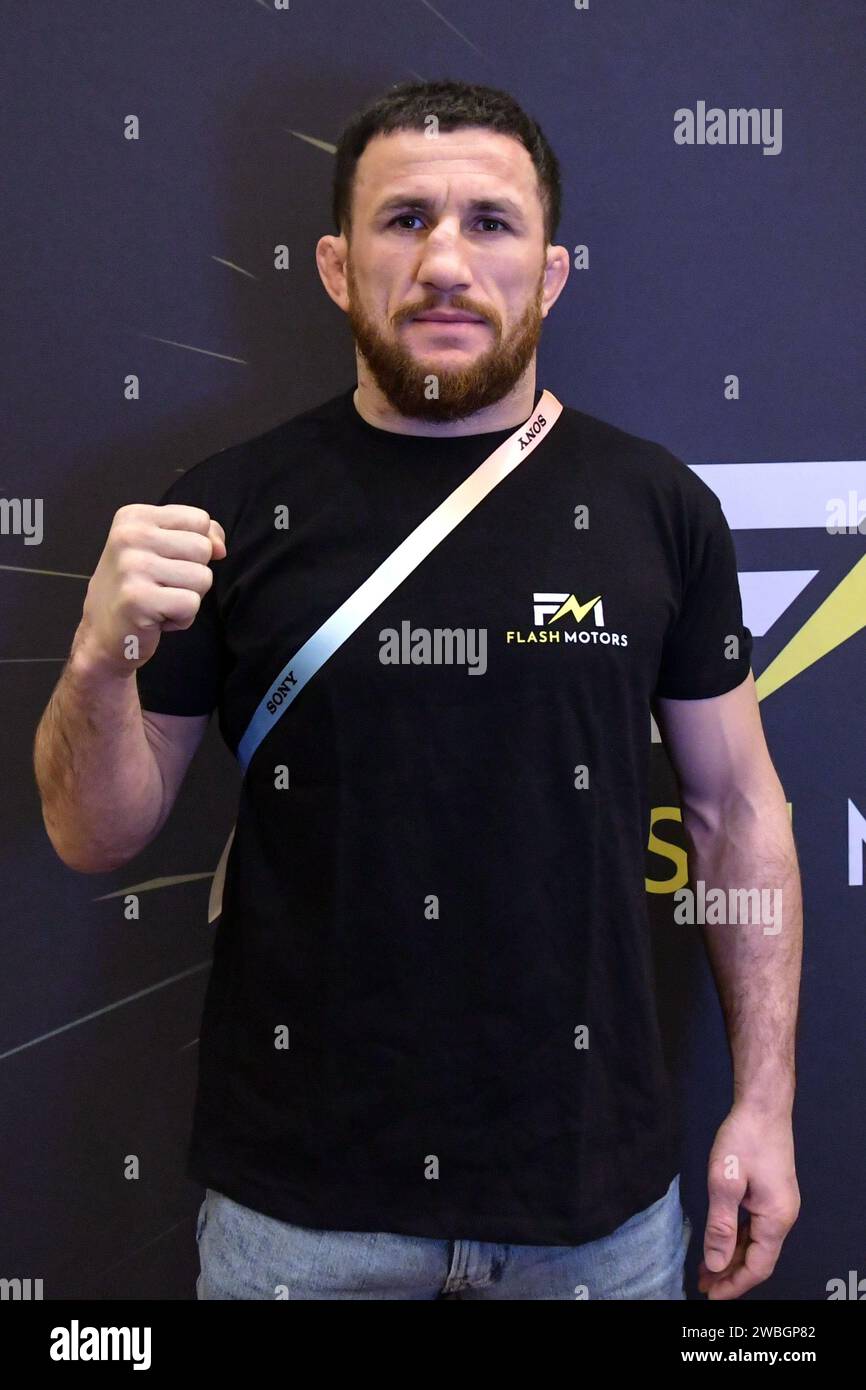 Las Vegas, NV, USA. Januar 2024. Merab „The Machine“ Dvalishvili am