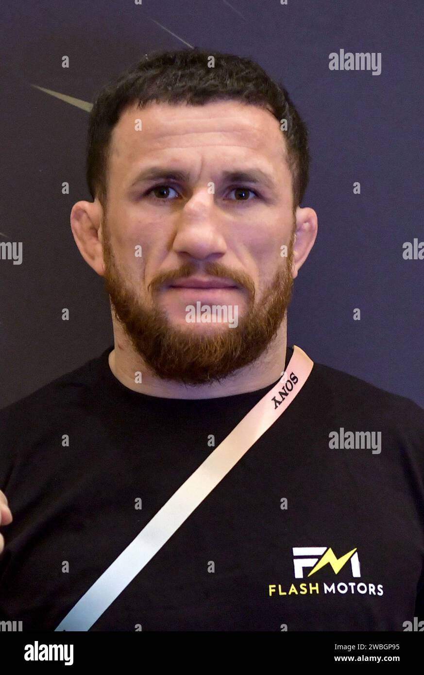 Las Vegas, NV, USA. Januar 2024. Merab „The Machine“ Dvalishvili am