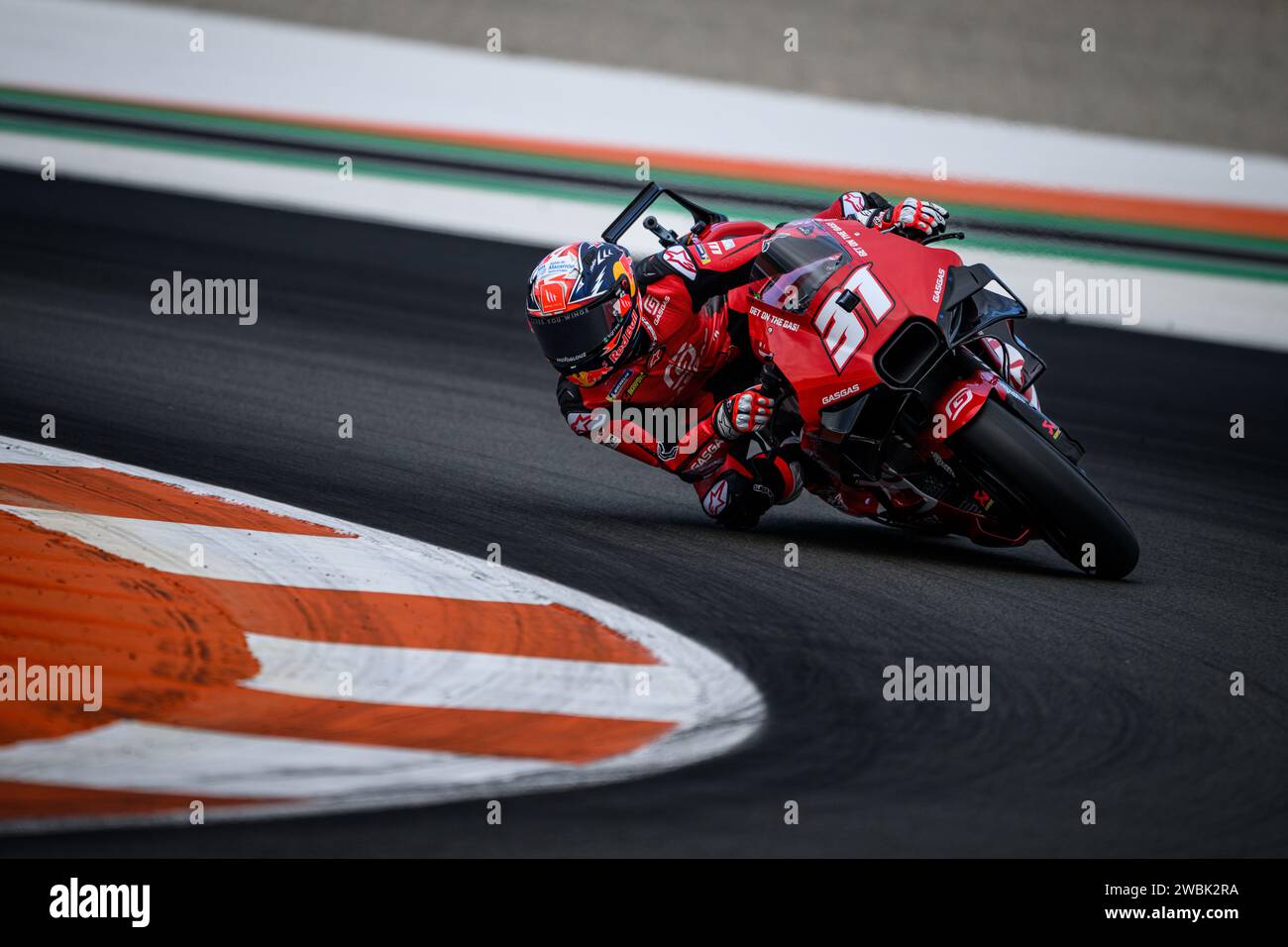Der spanische MotoGPFahrer Pedro Acosta Training Test 2024 auf dem