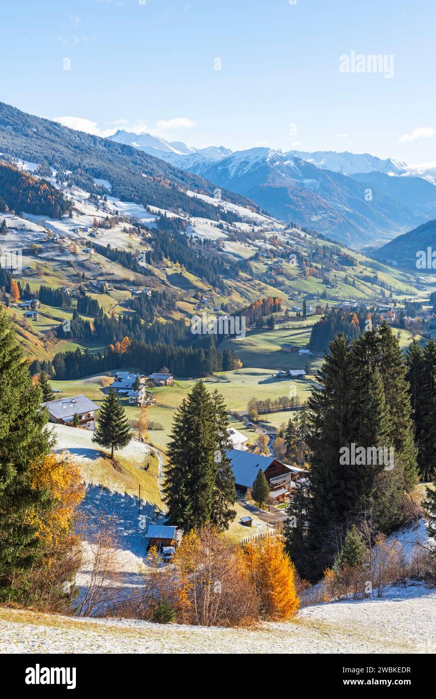 Fotopunkt im Ridanna-Tal, Europa, Italien, Trentino Südtirol, Provinz Bozen, Ridanna Valley, Ridanna Stockfoto