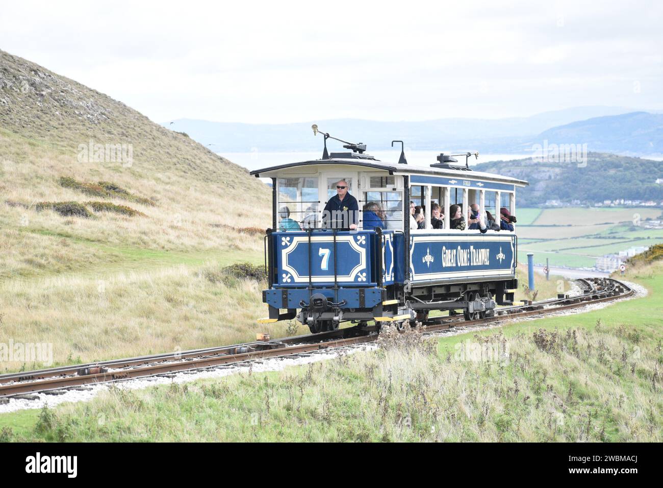 Großartige Orme Tram Stockfoto