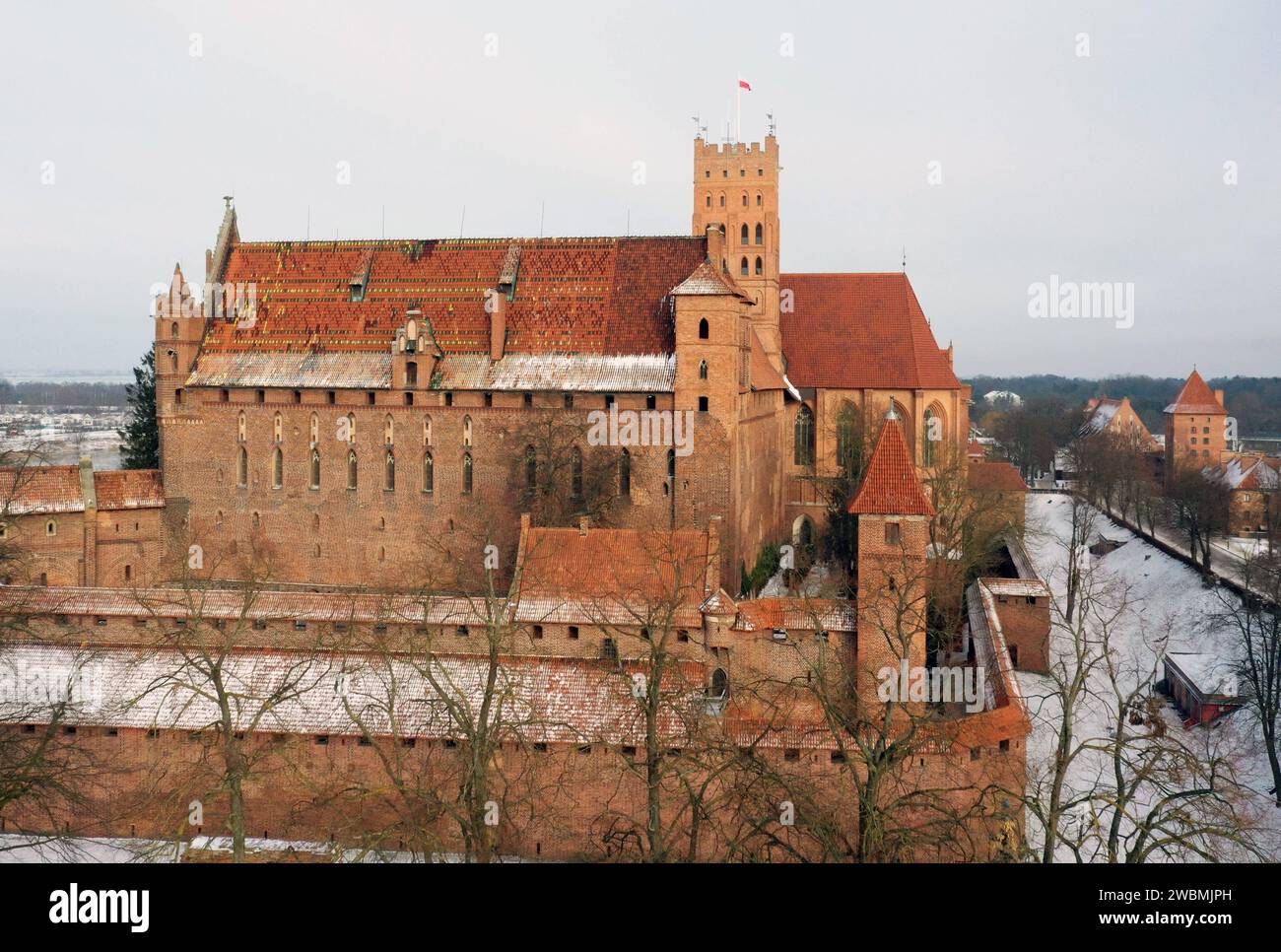 09 01 2024 polen marienburg polnisch zamek w malborku ist eine im 13