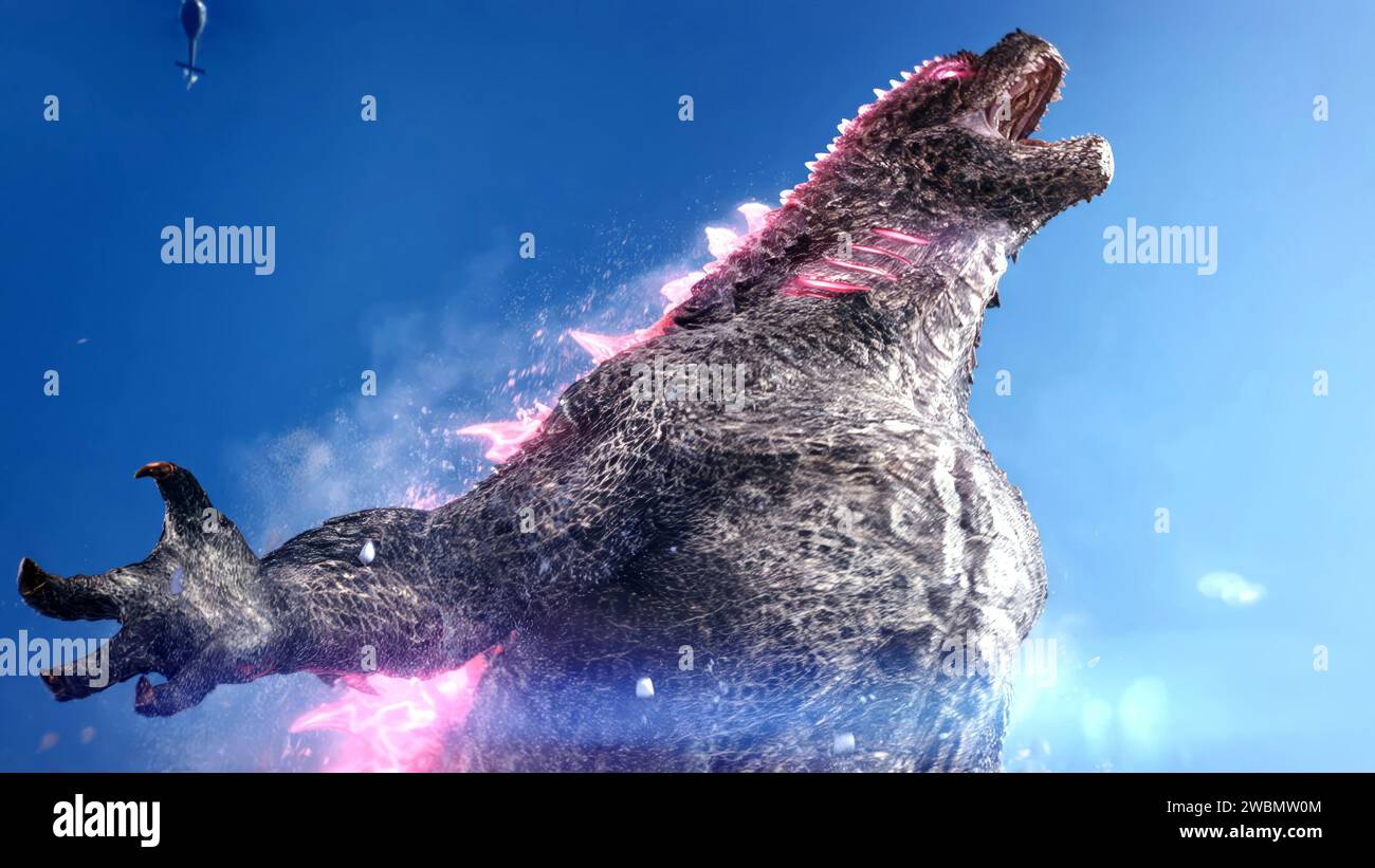 Godzilla x Kong der Godzilla des Neuen Reiches Stockfoto