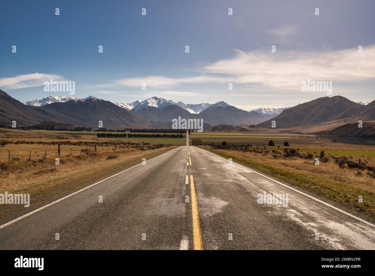 Arthurs passieren die Landschaft am Aussichtspunkt des Nationalparks Stockfoto