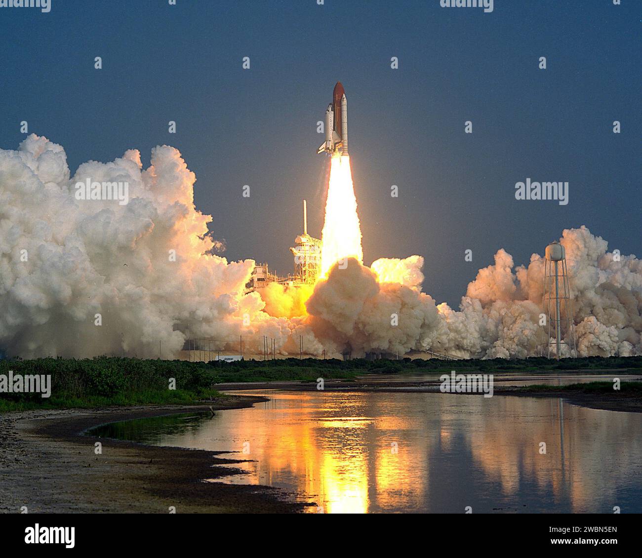 RAUMFAHRTZENTRUM KENNEDY, FLA. -- STS-28 Columbia Stockfoto