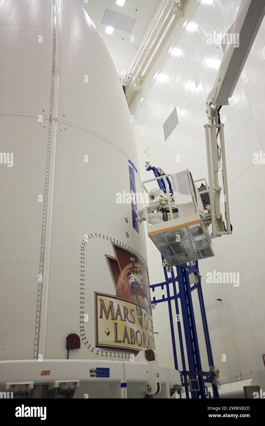 CAPE CANAVERAL, Fla. -- in der Payload Hazardous Service Facility im ...