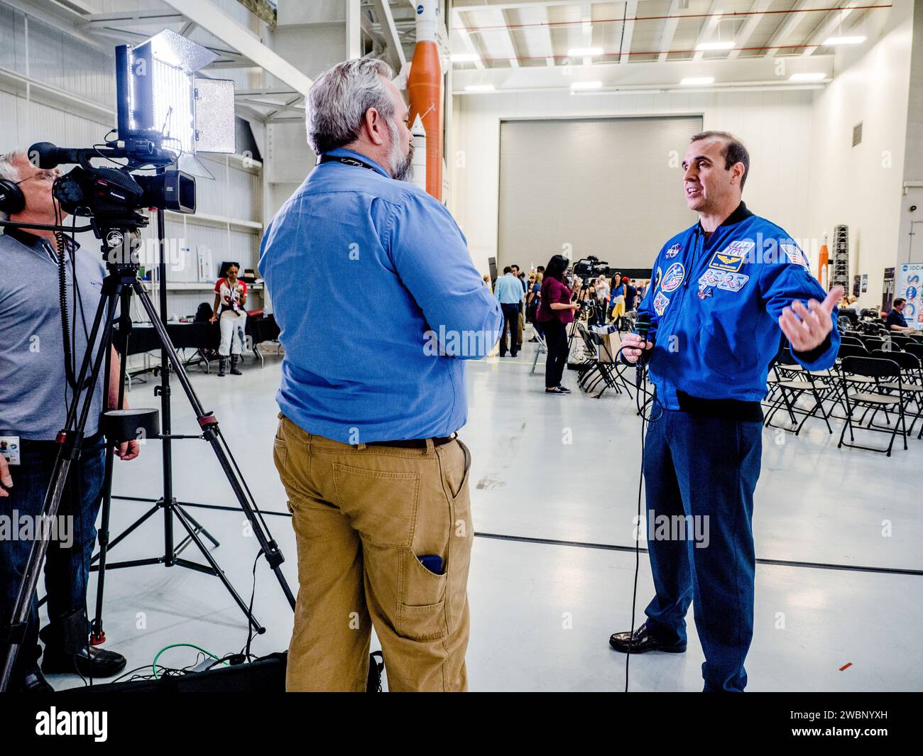 Der Marstag der NASA feiert den Roten Planeten mit verschiedenen Bildungs- und Outreach-Aktivitäten. Die Veranstaltung zielt darauf ab, die Öffentlichkeit in die Erforschung und Wissenschaft des Mars einzubeziehen. Stockfoto