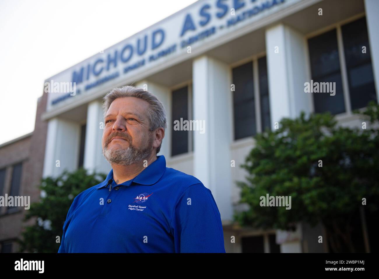 Robert H. Champion ist Direktor der Michoud Assembly Facility in New Orleans. Stockfoto