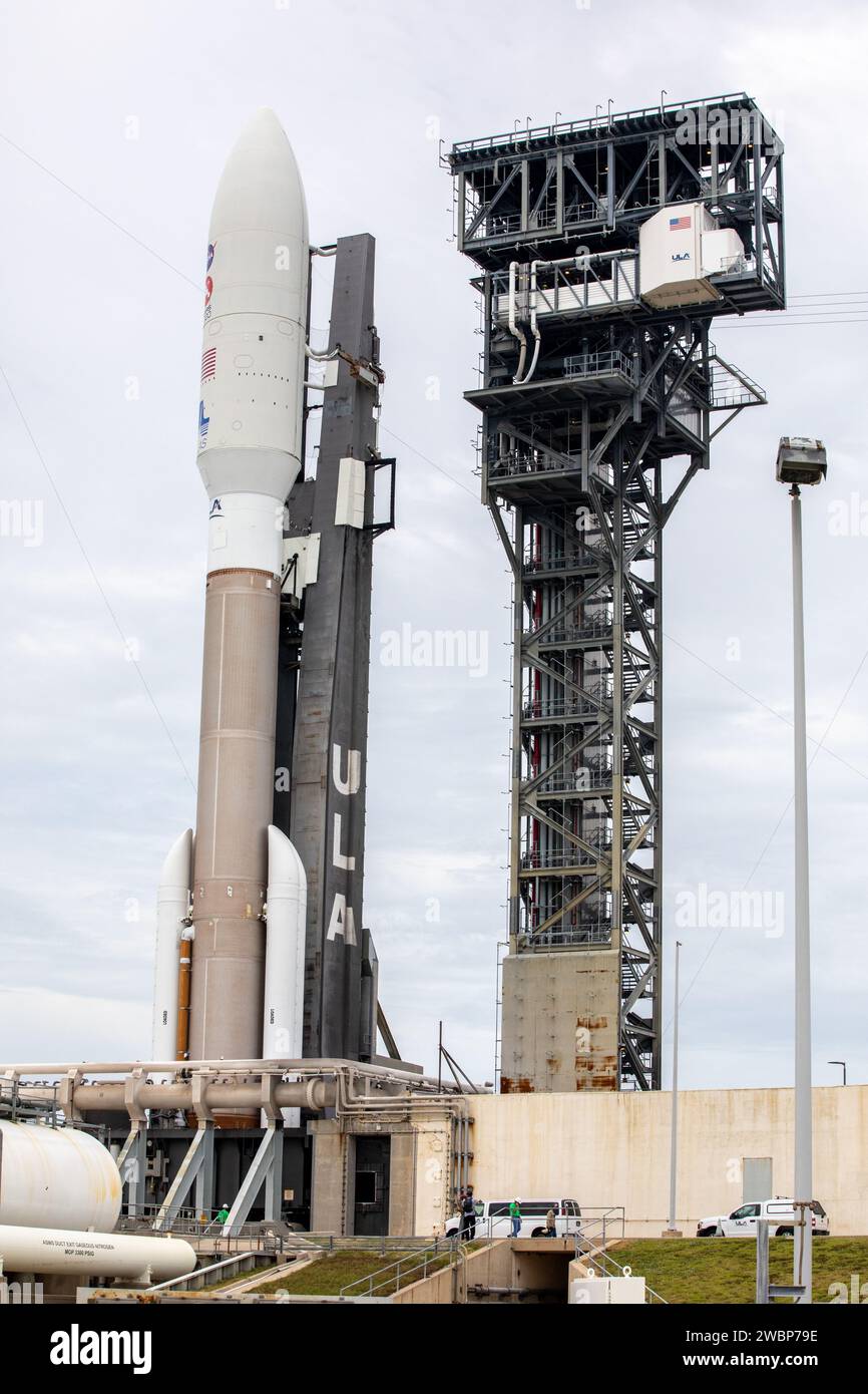 Die Atlas V 541-Rakete der United Launch Alliance, die den Mars ...