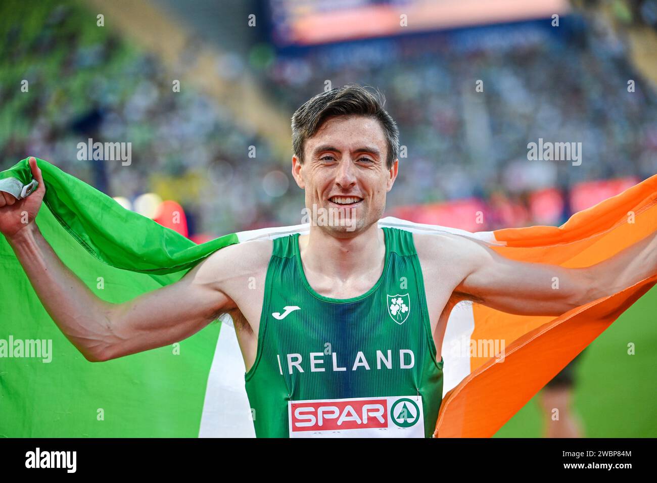 Mark English (Irland). 800 m Bronzemedaille. Europameisterschaften München 2022 Stockfoto