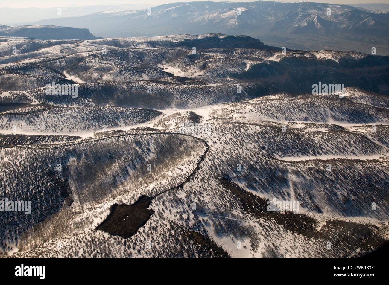 Roan Plateau, Colorado Stockfoto