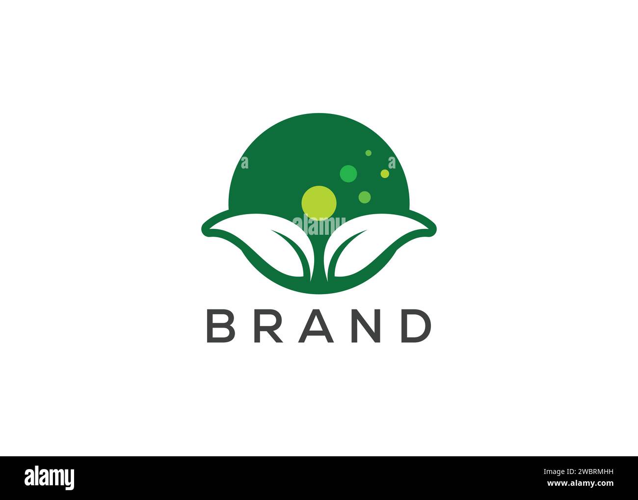 Organic Leaf man Logo Vektor. Naturmensch und Öko-Life-Logo. Healthcare Logo Design Vektorvorlage Stock Vektor