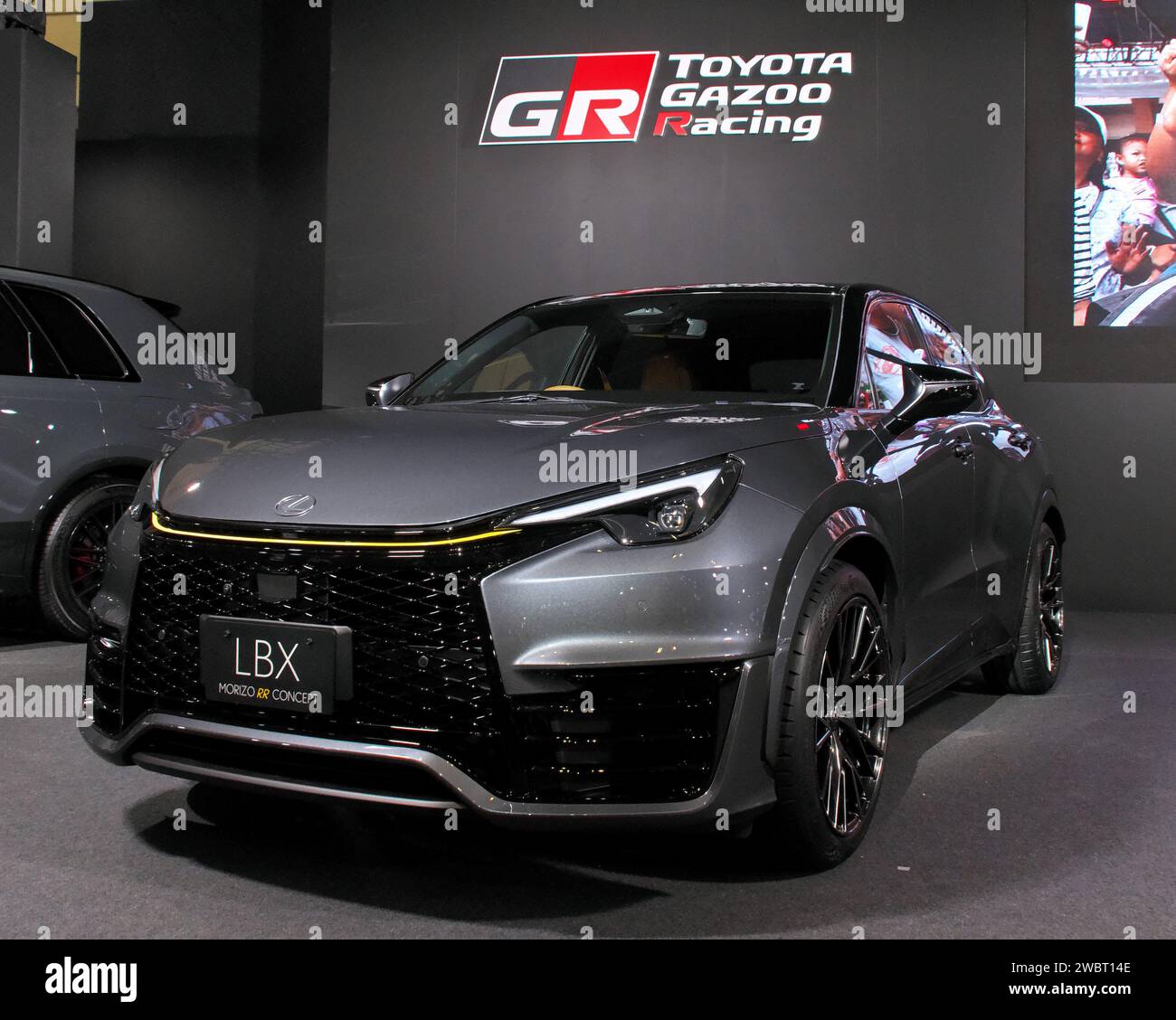 Chiba, Japan. Januar 2024. Lexus LBX „Morizo RR Concept“ wurde während