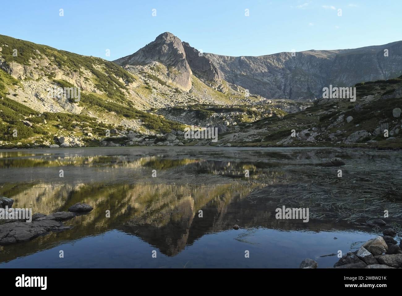 Haramiyata-Gebirge im Rila-Nationalpark in Bulgarien Stockfoto
