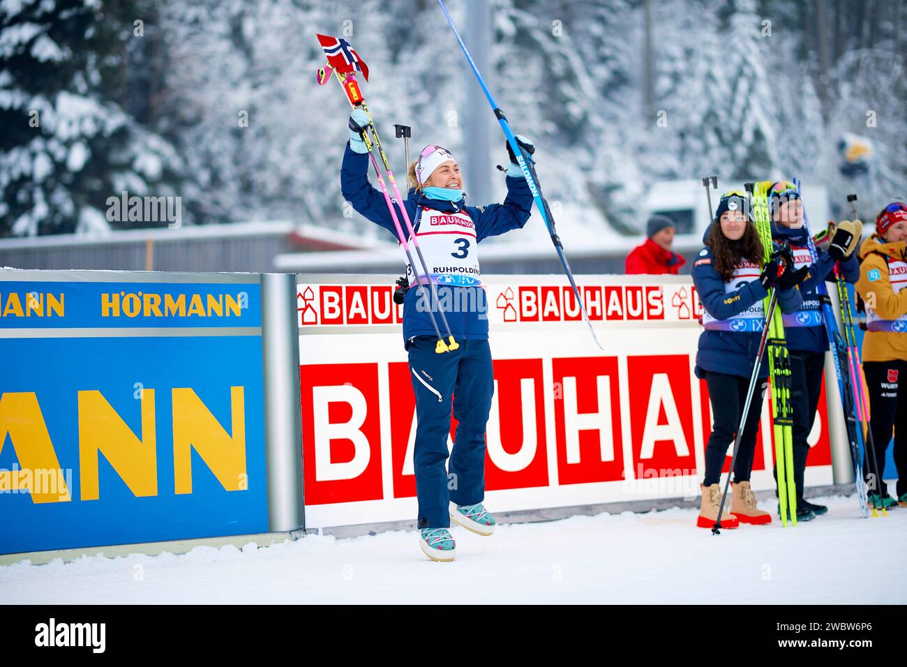 RUHPOLDING, DEUTSCHLAND 12. JANUAR 2024 TANDREVOLD Ingrid Landmark