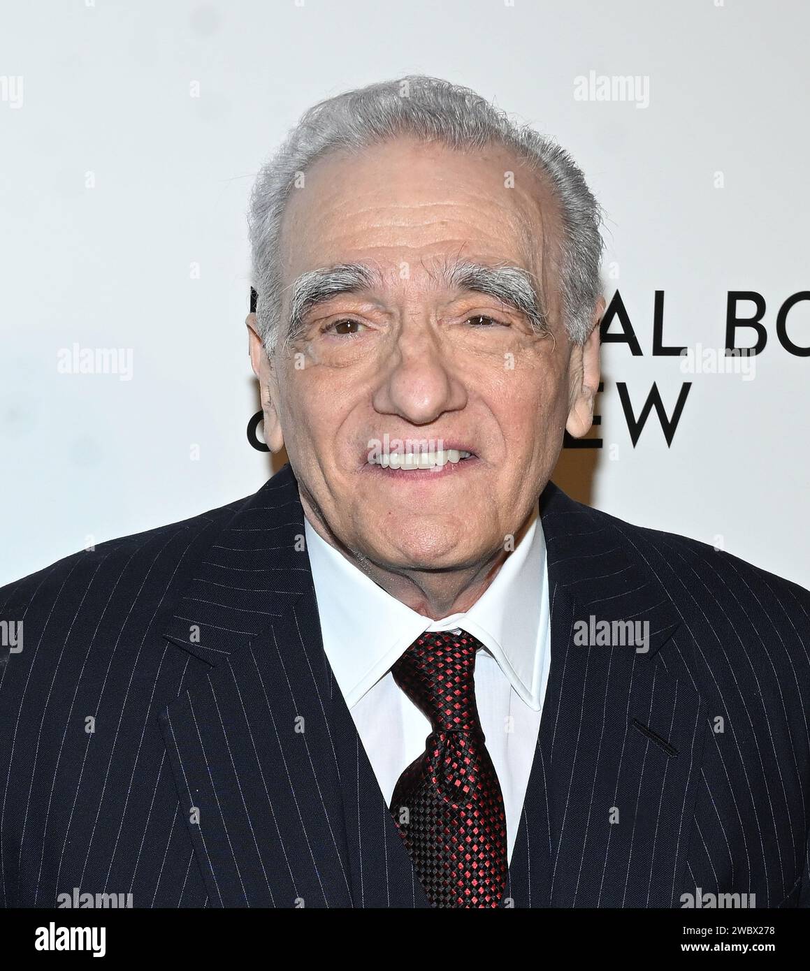 New York, USA. Januar 2024. Martin Scorsese nimmt an der National Board of Review Gala 2024 in der Cipriani 42nd Street am 11. Januar 2024 in New York Teil. Foto: Jeremy Smith/imageSPACE Credit: Imagespace/Alamy Live News Stockfoto