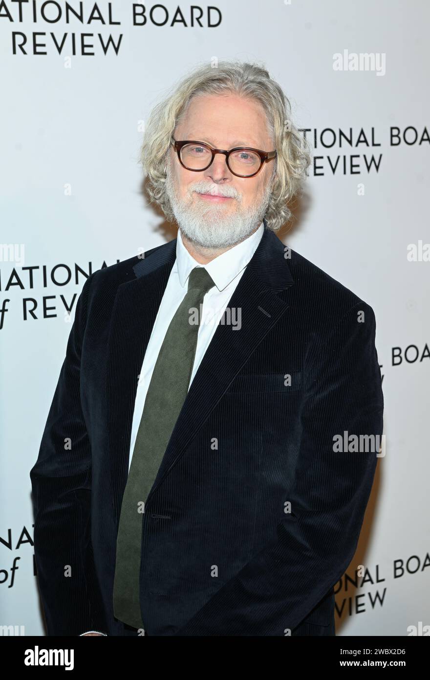 New York, USA. Januar 2024. Tony McNamara nimmt an der National Board of Review Gala 2024 in der Cipriani 42nd Street am 11. Januar 2024 in New York Teil. Foto: Jeremy Smith/imageSPACE Credit: Imagespace/Alamy Live News Stockfoto