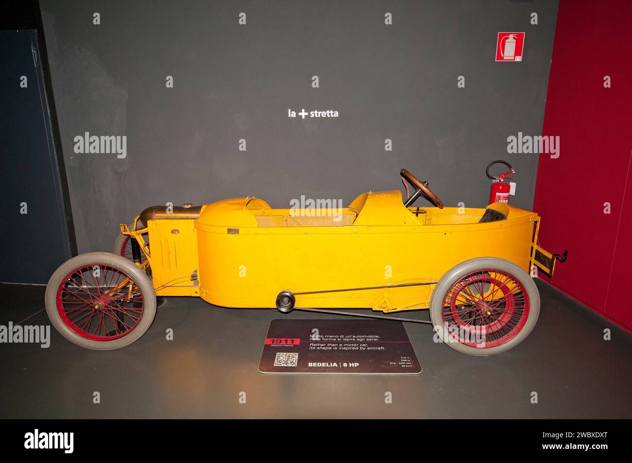 Bedelia 8 HP (Frankreich 1911), Museo Nazionale dell'Automobile (MAUTO), Nationalmuseum (seit 1933), Turin, Piemont, Italien Stockfoto