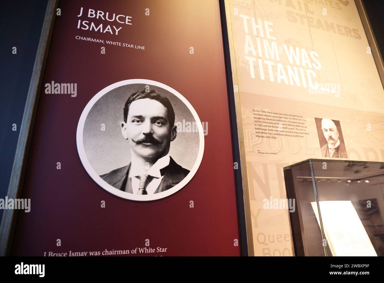 Titanic Belfast, eine weltweit führende Besucherattraktion, die die Geschichte der RMS Titanic von ihrem Anfang bis zu ihrem tragischen Ende im Jahr 1912 erzählt Stockfoto