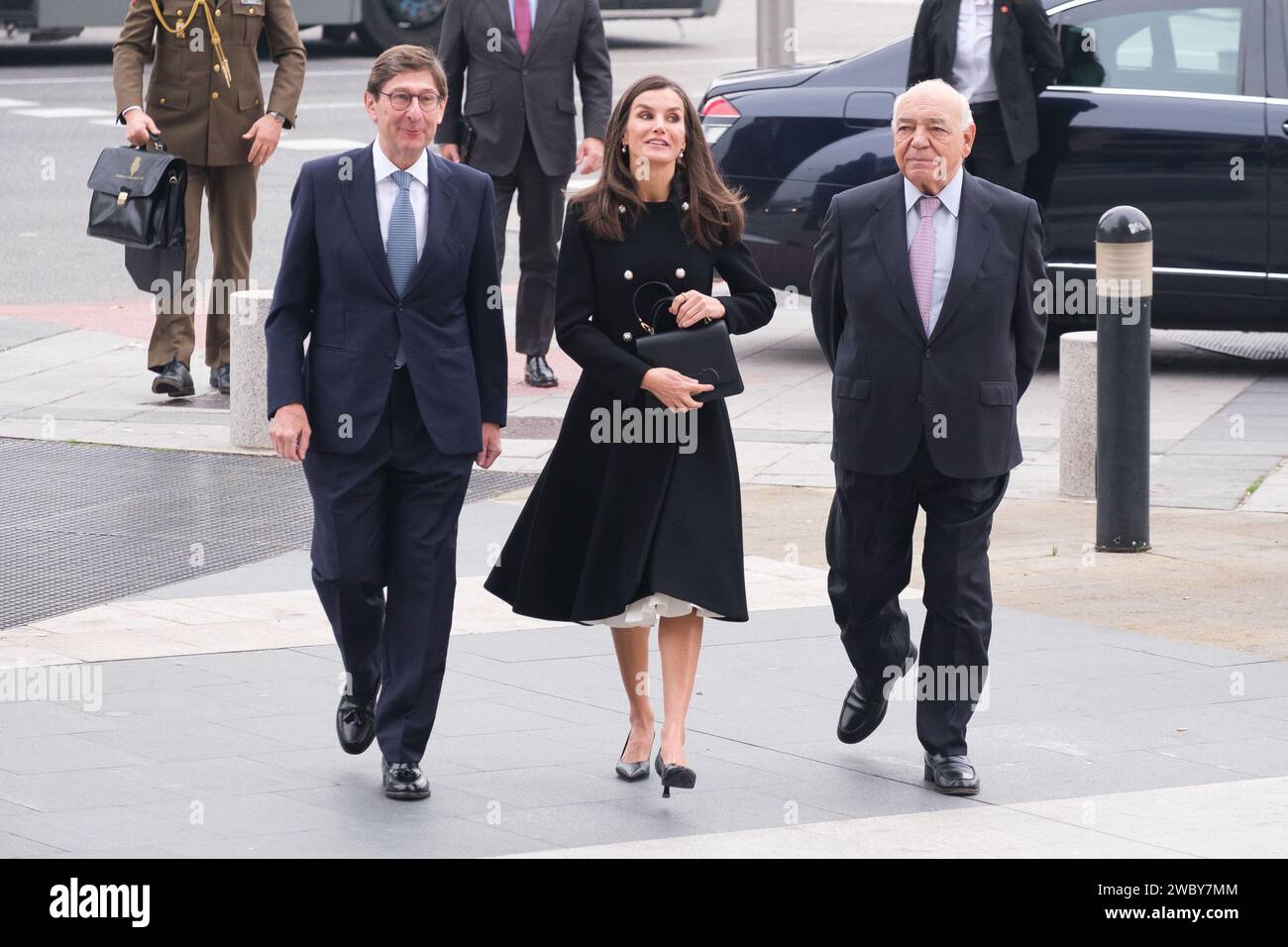 Königin Letizia nimmt an Einem Treffen der FAD Youth Foundation Teil, bei dem Königin Letizia von Spanien teilnimmt, wo: Madrid, Spanien, wann: 12. Dezember 2023 Credit: Oscar Gonzalez/WENN Stockfoto