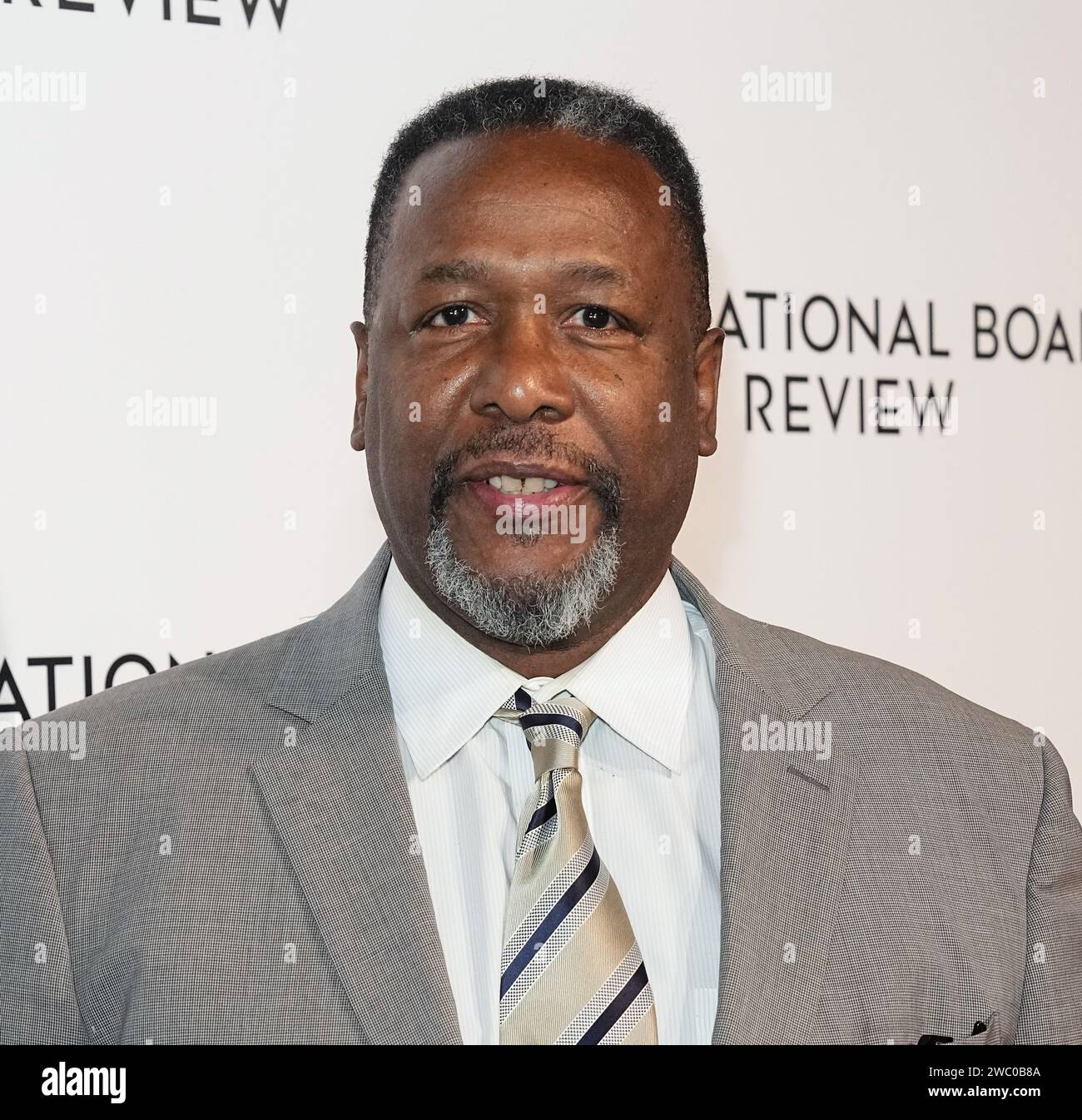 New York, Usa. Januar 2024. Wendell Pierce posiert für ein Foto während der National Board of Review Awards Gala am 12. Januar 2024 in New York. (Foto: John Nacion/NurPhoto) Credit: NurPhoto SRL/Alamy Live News Stockfoto