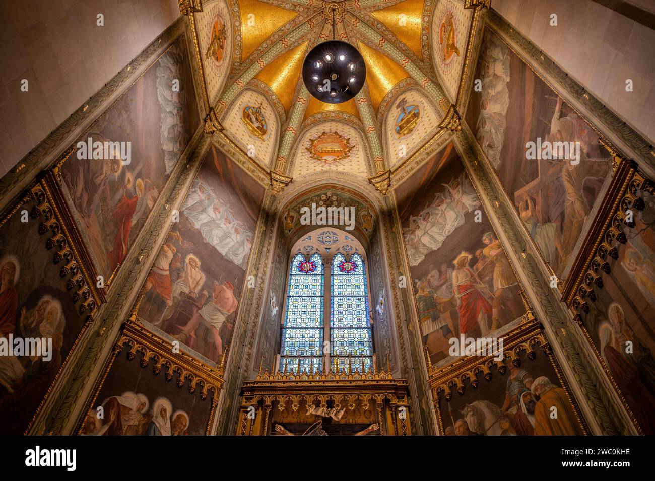 Die Basilika des Heiligen Hauses ist einer der wichtigsten Orte der Verehrung Mariens und eines der wichtigsten und besuchten Marienheiligtümer der Catholi Stockfoto