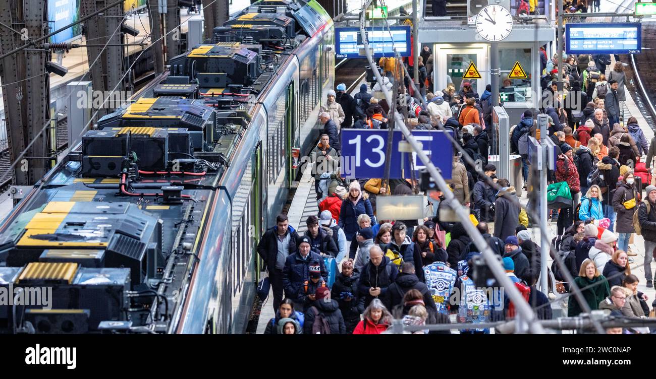 Bahn Streik Hamburg