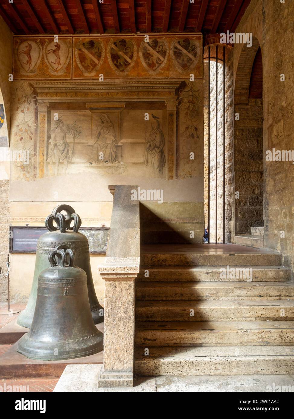 Palazzo del Popolo, San Gimignano Stockfoto