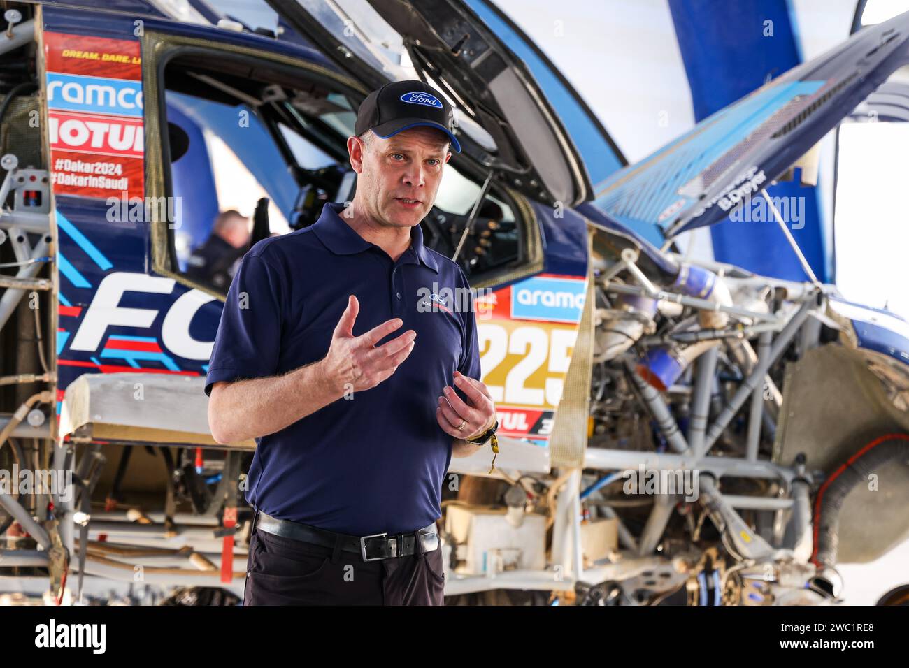 Riad, Arabie Saoudite. Januar 2024. RUSHBROOK Mark, Ford Performance