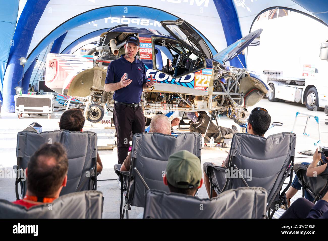 Riad, Arabie Saoudite. Januar 2024. RUSHBROOK Mark, Ford Performance