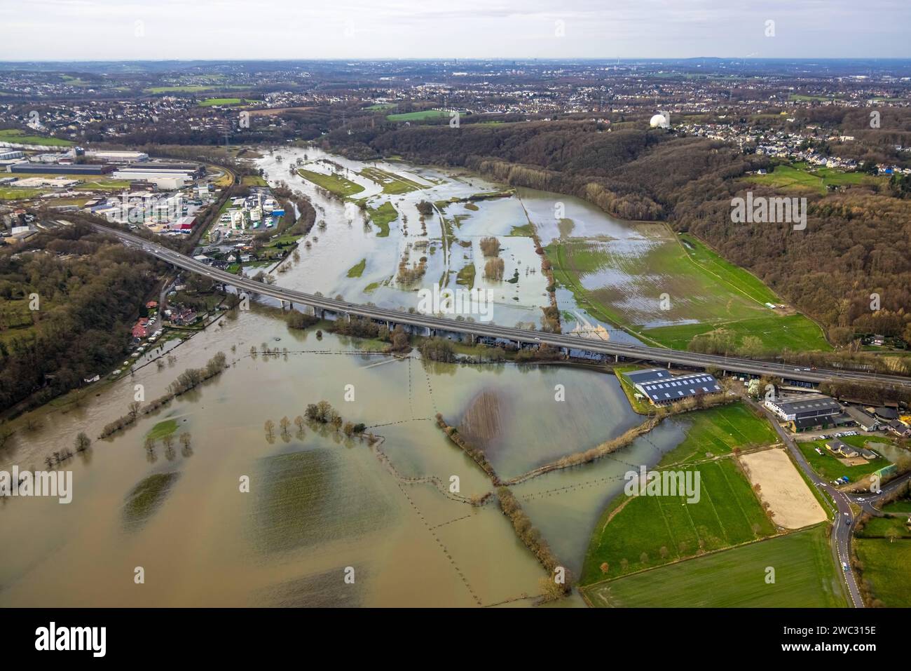 Fluss Zur Ruhr