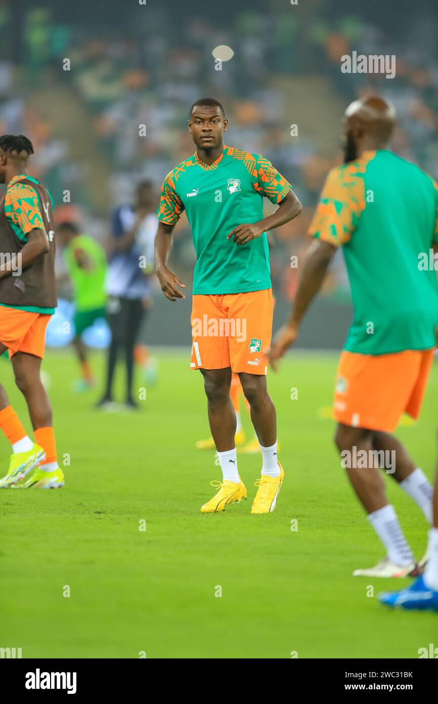 Abidjan, Nigeria. Januar 2024. Elfenbeinküste gegen GuineaBissau