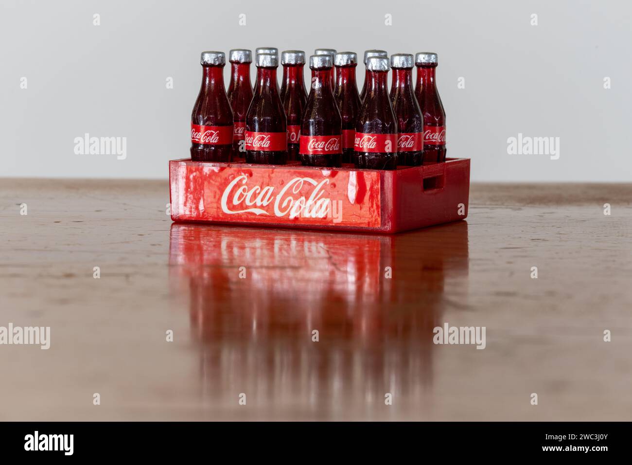 Flasche Coca-Cola Stockfoto