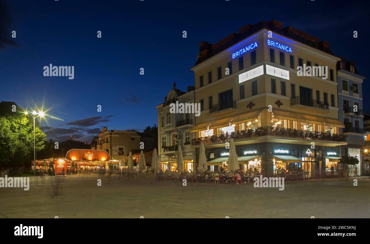 Gladston Street in Plovdiv. Bulgarien Stockfoto