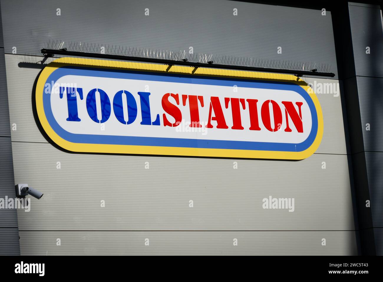 Werkzeugstation Stockfoto