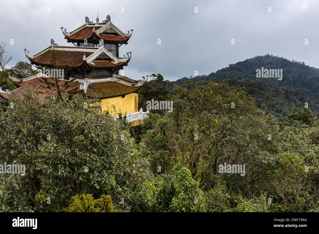 Der Fresh Village Fantasy Park in den Ba Na Hills bei da Nang in Vietnam Stockfoto