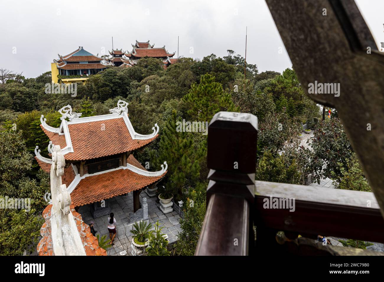 Der Fresh Village Fantasy Park in den Ba Na Hills bei da Nang in Vietnam Stockfoto