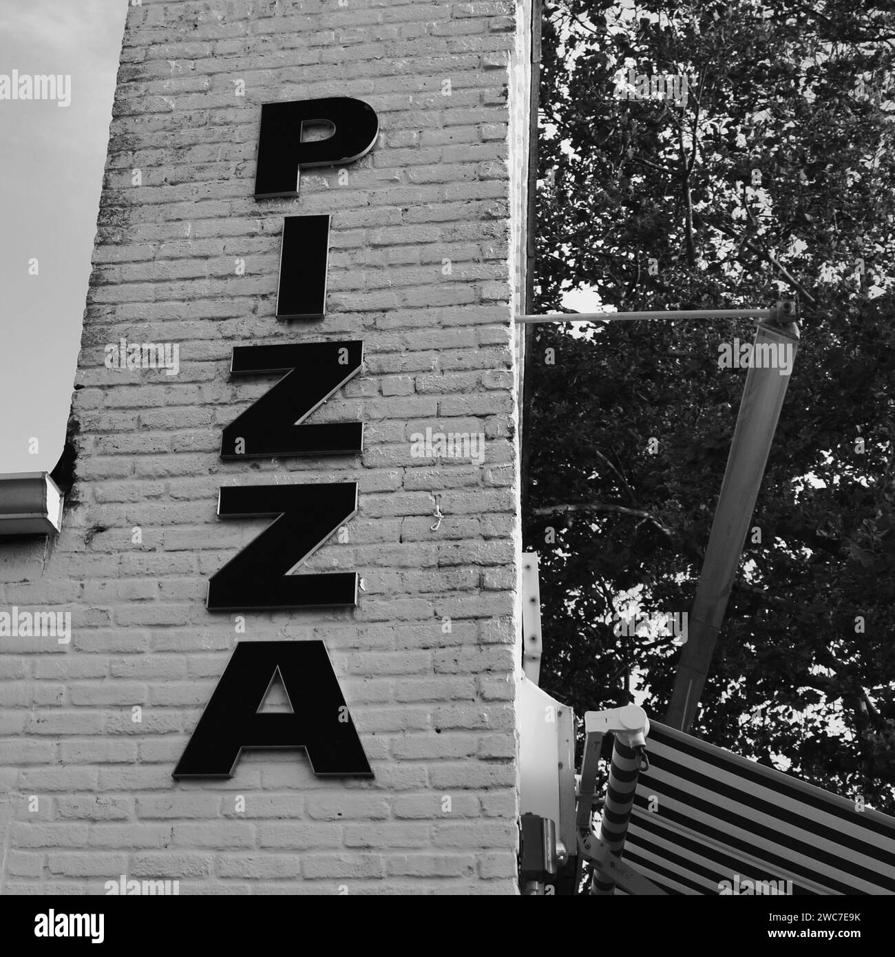 Pizzeria Stockfoto